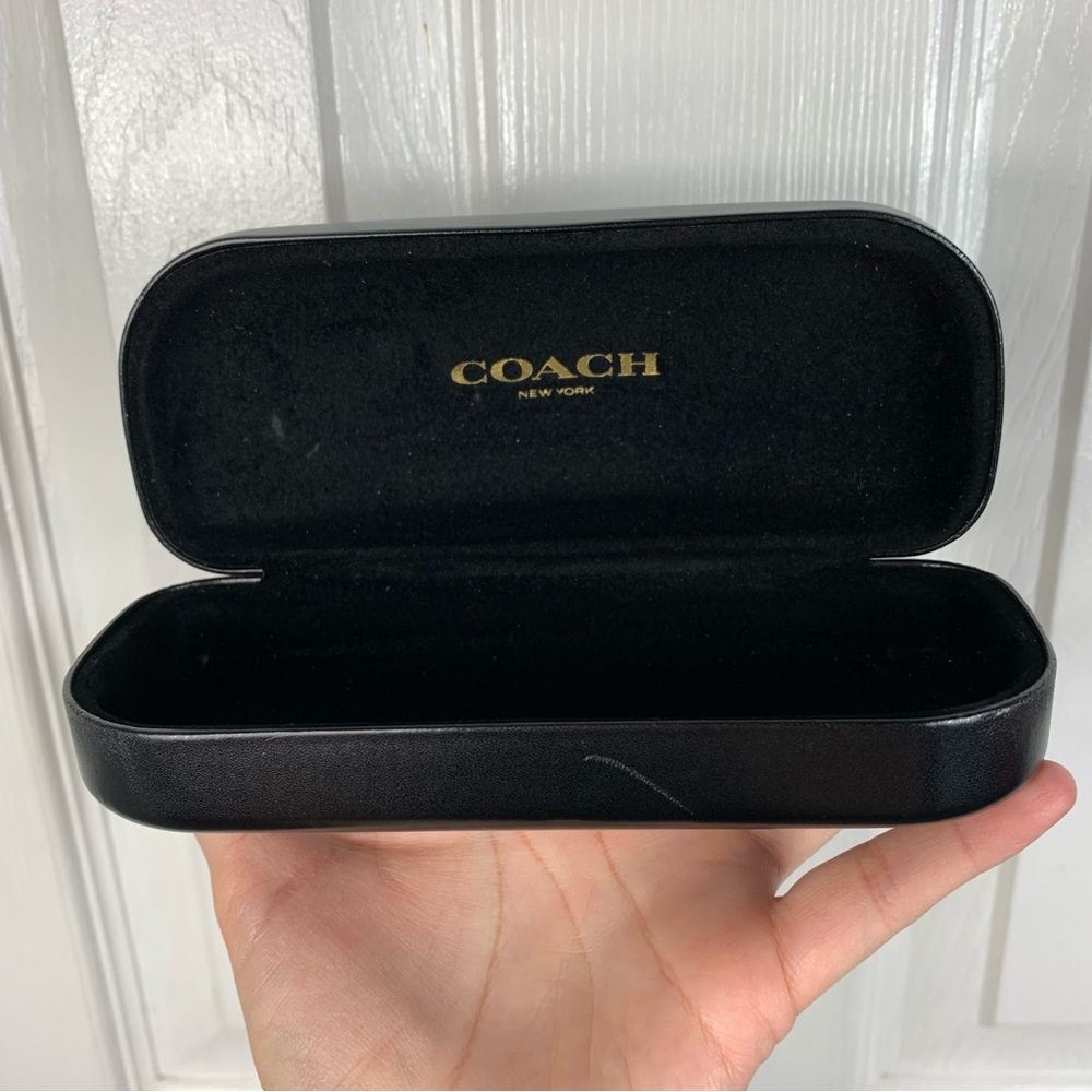 Coach Black Glasses Case
